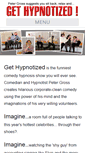 Mobile Screenshot of funnyhypnotism.com